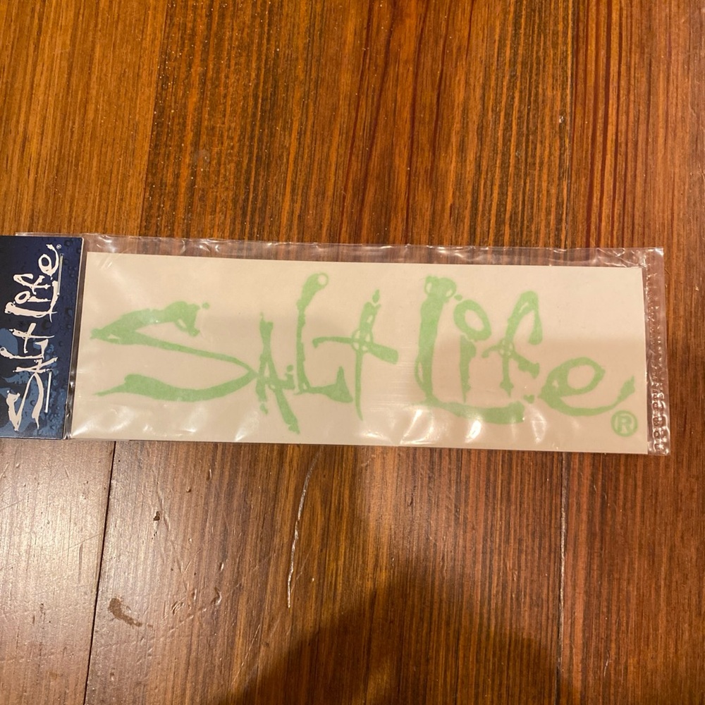 Salt Life 6” Lime Salt Life Decal